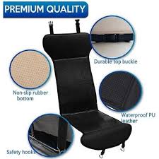 Zone Tech Car Travel Seat Cover Cushion Premium Quality Classic Black Automotive Comfortable Seat Cushion Perfect For Cold Weather And Winter Driving