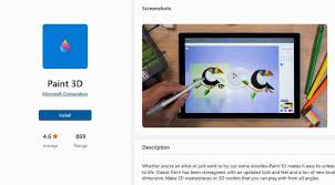 Install Paint 3d On Windows