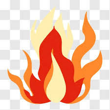 Fire Flames Icon Important