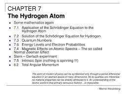 Hydrogen Atom Powerpoint Presentation