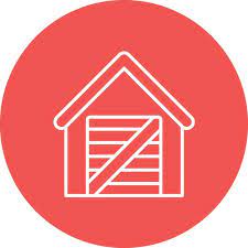 Garden Shed Icon Vector Image
