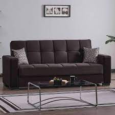 Armada Sofabed 3 Microfiber Black