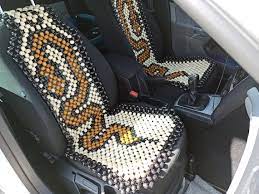 2 Car Seat Cover Snake Organic Massage