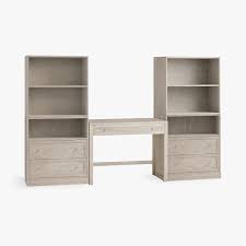 Bookcase With Cubbies And Drawers Set