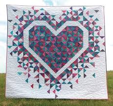 Stitch Up A Heart Quilt Pattern From