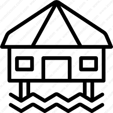 Bungalow Vector Icon Inventicons