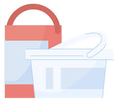 Premium Vector Paint Buckets Icon