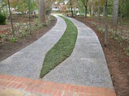 Exposed Aggregate Concrete Strips