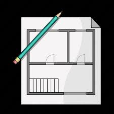 Drawing House Layout Pencil Plan