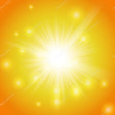 abstract magic yellow light background