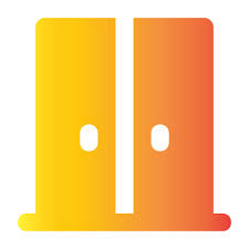 Sliding Doors Generic Gradient Fill Icon