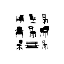 Black Sofa Vector Art Icons And