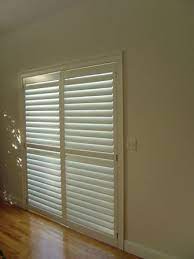 Sliding Glass Door Horizontal Blinds