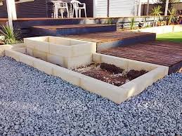 Limestone Blocks Garden Edge Planter