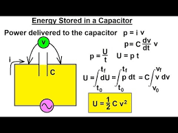 Energy D In Capacitor
