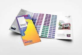 Multicolor Shade Card Printing Services