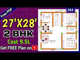 27 X 28 House Plan With Vastu Ii 27 X