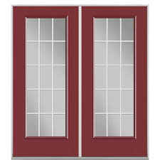 15 Lite Clear Glass Patio Door