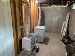 Basement Dehumidifier Installation