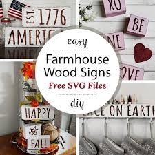 Diy Farmhouse Wood Signs Made From 2 X