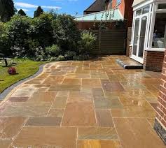 Golden Brown Indian Paving Stones At Rs