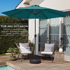 Market Tilt Patio Umbrella In Cerulean