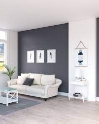 Grey Accent Wall Living Room
