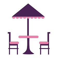 Umbrella Table And Chair Furniture