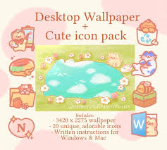 Cute Aesthetic Desktop Laptop Icons