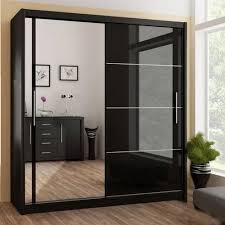 Glass Sliding Door Modular Wardrobe