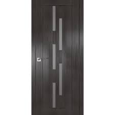 Melinga Graphite Glass Interior Door