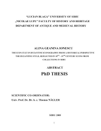 Phd Thesis Doctorate Ulbs