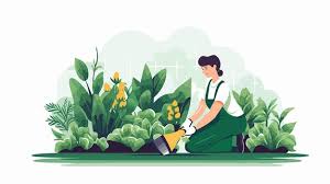 Flat Vector Gardening Icon Design
