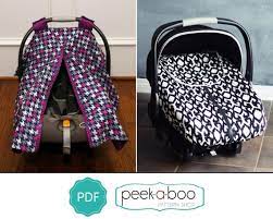 Lullaby Line Car Seat Cover Sewing