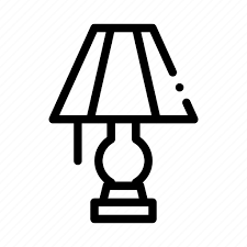 Electric Lamp Lighting Room Icon