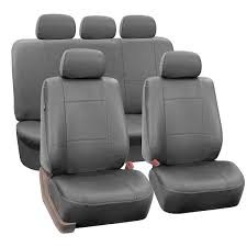 Set Seat Covers Pu002sdgray115