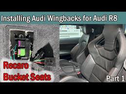 How To Install Audi S3 Wingback Seats