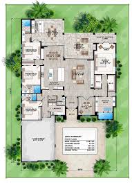 Florida House Plan With 3591 Sq Ft