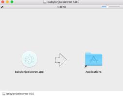 electron and babylonjs using typescript