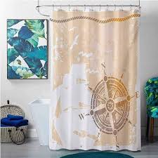 Homecoco Shower Curtains Nature Theme