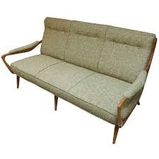 1940s Italian Sycamore Sofa For At