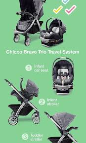 Chicco Bravo Trio Car Seat Stroller