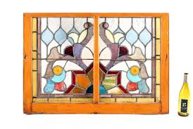 Auction Antique Stained Glass Window