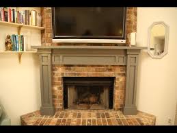 Reface A Brick Fireplace With Shiplap
