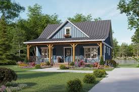 Country Style House Plan 2 Beds 2