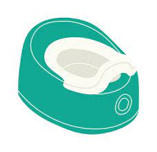 Baby Potty Flat Icon Care Equipment