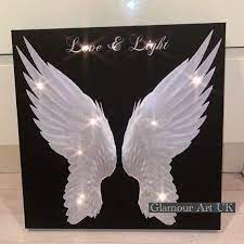 Buy Personalised Angel Wings Wall Art
