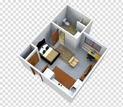 3d Floor Plan Studio Apartment House