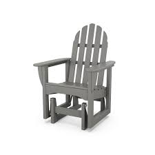 Classic Adirondack Glider Chair