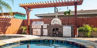 Outdoor Pool And Kitchen 19 Stunning